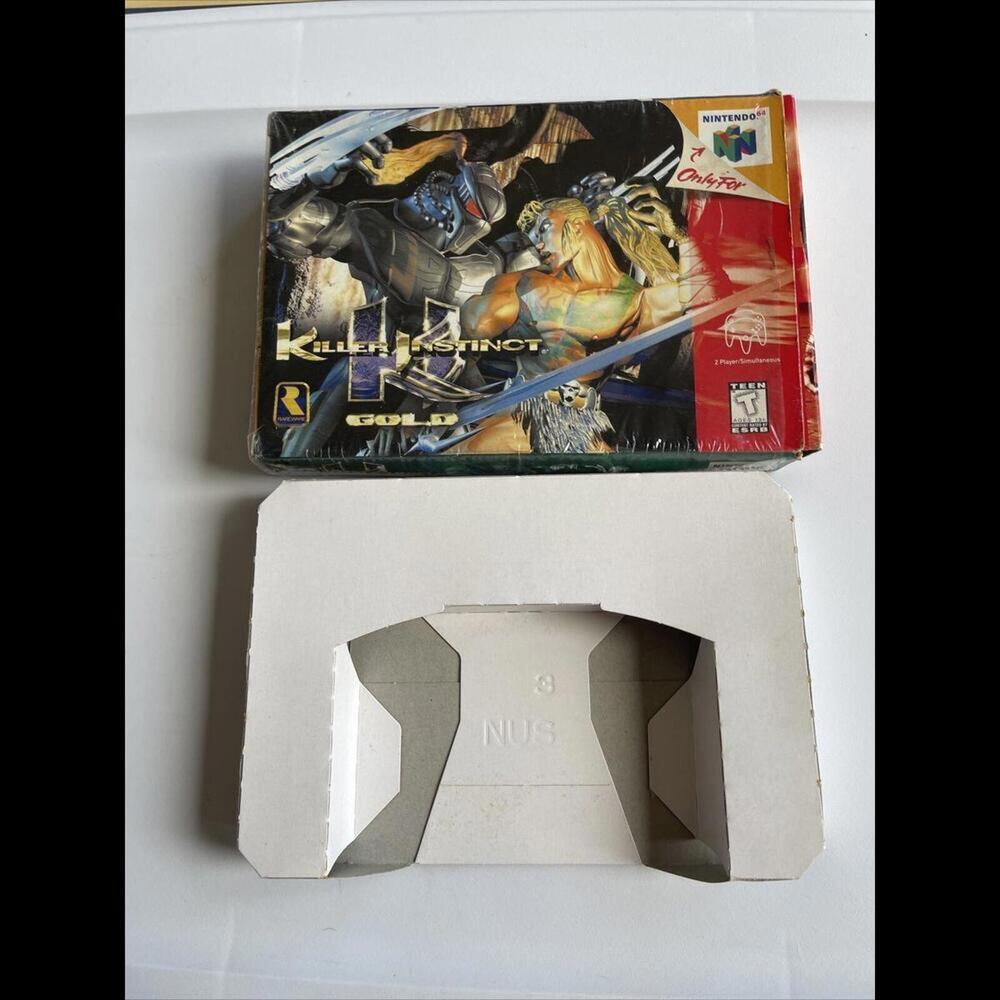 Nintendo 64 N64 KILLER INSTINCT GOLD Complete With Box, Cart, Red Card, Manual - Picture 7 of 8